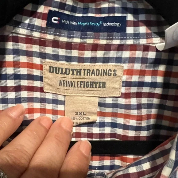 Duluth Trading Co Men’s 2XL Button Down Shirt - Picture 5 of 6